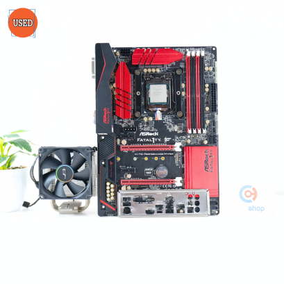 ชุดซีพียูพร้อมเมนบอร์ด CPU: INTEL CORE I7-6700K + MB: ASROCK H170 PERFORMANCE HYPER P16443