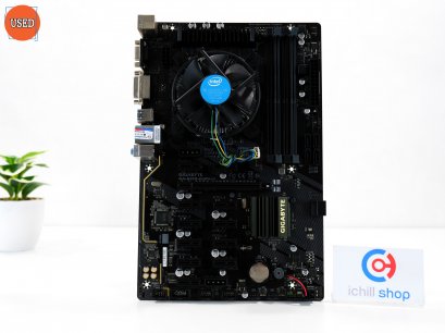 ชุดซีพียูพร้อมเมนบอร์ด CPU : INTEL PENTIUM G4560 + MB : GIGABYTE GA-B250-FINTECH P13192