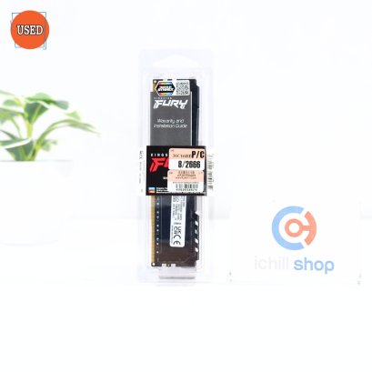 RAM (แรม) KINGSTON FURY BEAST DDR4 8GB (8X1) 2666MHz (BLACK) P15610