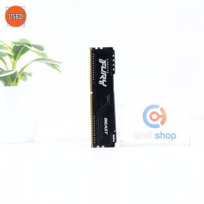 RAM (แรม) KINGSTON FURY BEAST DDR4 8GB (8GBX1) 2666MHz (BLACK) P15610