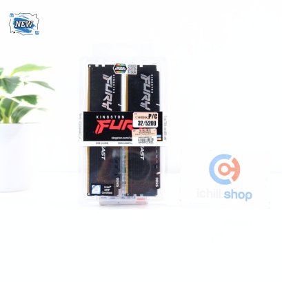 RAM (แรม) KINGSTON FURY BEAST DDR5 32GB (16X2) 5200MHz BLACK (ของใหม่) P15889