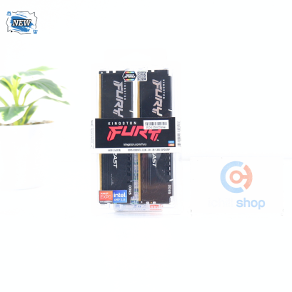 RAM (แรม) KINGSTON FURY BEAST DDR5 64GB (32X2) 6000MHz (BLACK) (ของใหม่) P16408