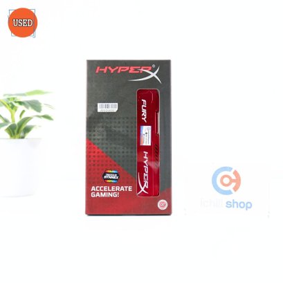 RAM (แรม) KINGSTON HYPER X FURY DDR3 16GB (8X2) 1600MHz NO BOX P11519