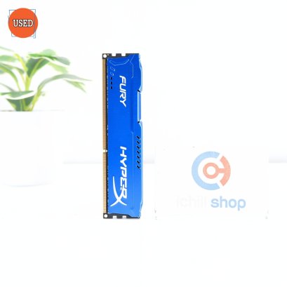 RAM (แรม) KINGSTON HYPER X FURY DDR3 8GB (8X1) 1600MHz (BLUE) P14834