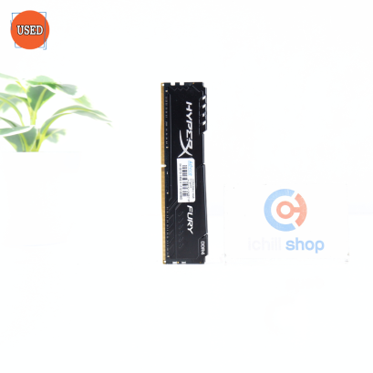 RAM (แรม) KINGSTON HYPER X FURY DDR4 16GB (16GBX1) 2666MHz (BLACK) P15173