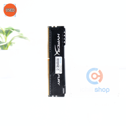 RAM (แรม) KINGSTON HYPER X FURY DDR4 4GB 2400MHz BLACK P16599