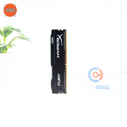 RAM (แรม) KINGSTON HYPER X FURY DDR4 4GB (4GBX1) 2666MHz BLACK P15170