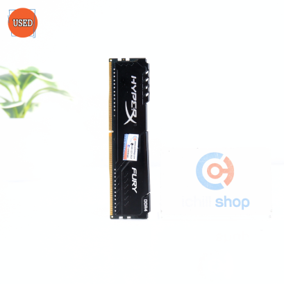 RAM (แรม) KINGSTON HYPER X FURY DDR4 8GB 2666MHz BLACK P16600