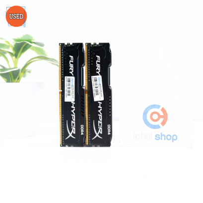 RAM (แรม) KINGSTON HYPER X FURY DDR4 8GB (4X2) 2400MHz P11736