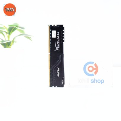 RAM (แรม) KINGSTON HYPER X FURY DDR4 8GB (8X1) 2666MHz (BLACK) P12509