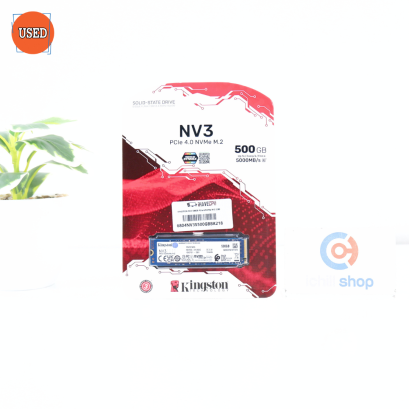SSD (เอสเอสดี) KINGSTON NV3 500GB PCIe 4 NVMe M.2 2280 P16421