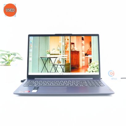 NOTEBOOK (โน๊ตบุ๊ค) LENOVO/CPU RYZEN 7 5825U/จอ 15.6 FHD/RAM DDR4 16GB/SSD 512GB M.2 P17507