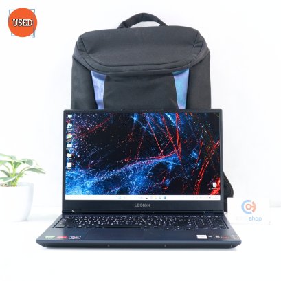 NOTEBOOK (โน๊ตบุ๊ค) LENOVO / CPU RYZEN 5 5600H / จอ 15.6 FHD / GPU RTX 3060 6GB / RAM DDR4 16GB / SSD M.2 512GB P17066