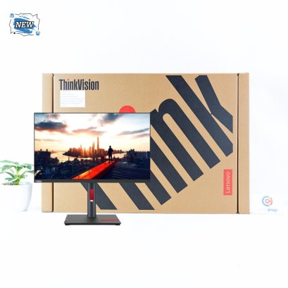 MONITOR (จอมอนิเตอร์) LENOVO THINKVISION P24H-30 23.8 INCH IPS QHD 60Hz (ของใหม่) P17801