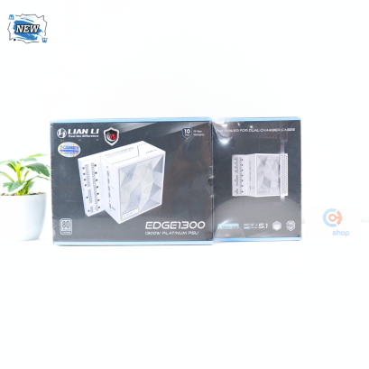POWER SUPPLY (พาวเวอร์ซัพพลาย) LIAN LI EDG E1300 1300W (80 PLUS PLATINUM) WHITE (ของใหม่) P16556