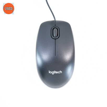 MOUSE (เมาส์) LOGITECH B100 (BLACK) P13637