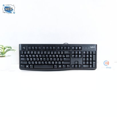 KEYBOARD (คีย์บอร์ด) LOGITECH K120 (BLACK) (ของใหม่) P14617