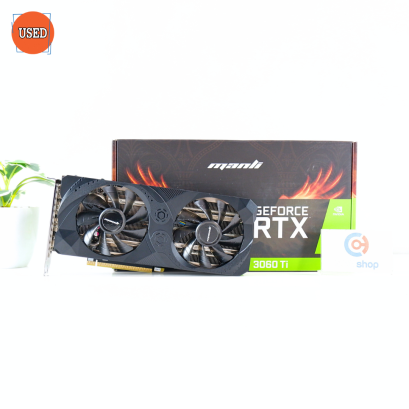 การ์ดจอ (VGA) MANLI RTX3060 TI 8GB 2F LHR P12643