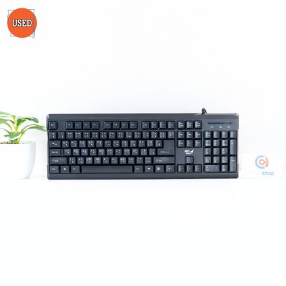 KEYBOARD (คีย์บอร์ด) MD-TECH KB-111 (BLACK) P17769