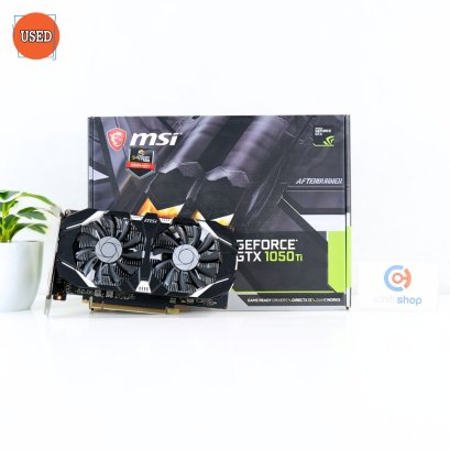 การ์ดจอ (VGA) MSI GTX1050TI 4GB 2F DUAL OC P09790