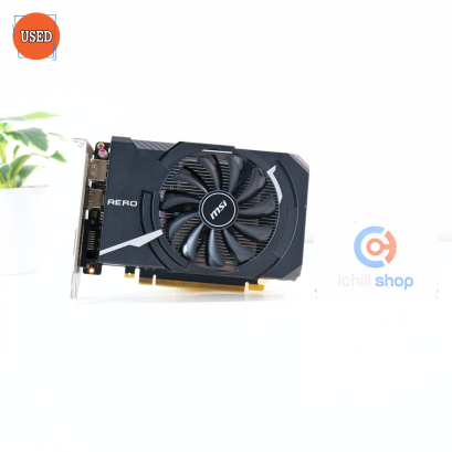 การ์ดจอ (VGA) MSI GTX1050 TI 4GB 1F AERO ITX P08612
