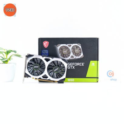 การ์ดจอ (VGA) MSI GTX1650 4GB 2F D6 VENTUS XS OCV3 P13573
