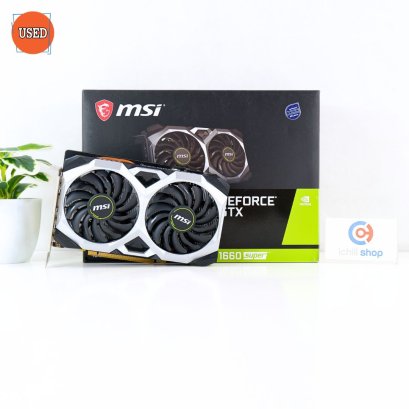 การ์ดจอ (VGA) MSI GTX1660SUPER 6GB 2F VENTUS XS OC P13089