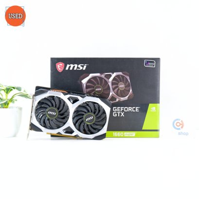 การ์ดจอ (VGA) MSI GTX1660 SUPER 6GB 2F VENTUS XS OC P13089