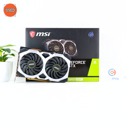 การ์ดจอ (VGA) MSI GTX1660 SUPER 6GB 2F VENTUS XS OC P13089
