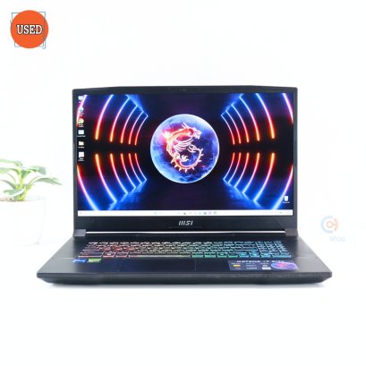 NOTEBOOK (โน๊ตบุ๊ค) MSI / CPU I7-13620H / จอ 17.3 FHD / GPU RTX4060 8GB / RAM DDR5 16GB / SSD M.2 1TB P17172