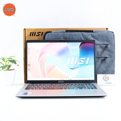 NOTEBOOK (โน๊ตบุ๊ค) MSI / CPU I5-1334U / จอ 15.6 FHD / RAM DDR4 16GB / SSD 512GB M.2 P17846
