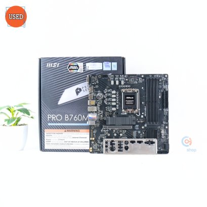 MAINBOARD (เมนบอร์ด) MSI PRO B760M-P P17721