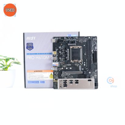 MAINBOARD (เมนบอร์ด) MSI PRO H610M-S DDR4 P17476