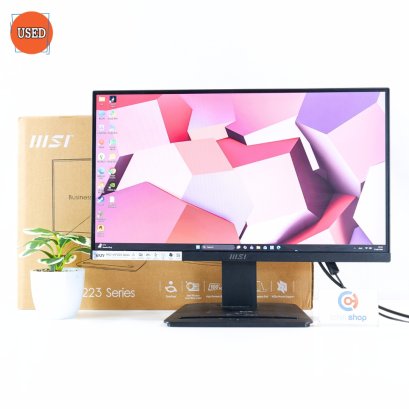 MONITOR (จอมอนิเตอร์) MSI PRO MP223 21.4 INCH VA FHD 100Hz P17748