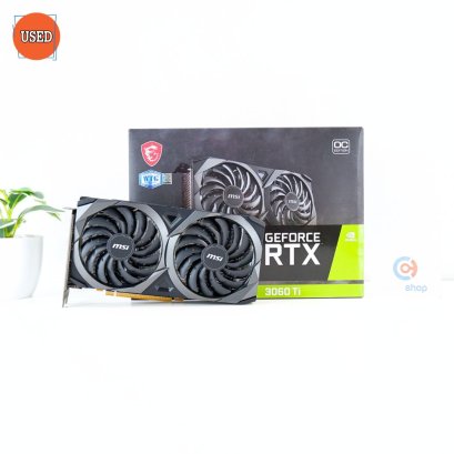 การ์ดจอ (VGA) MSI RTX3060 TI 8GB 2F VENTUS 2X OC LHR P16086