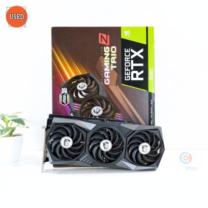 การ์ดจอ (VGA) MSI RTX3080 12GB 3F GAMING Z TRIO LHR P16016