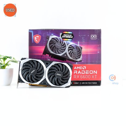 การ์ดจอ (VGA) MSI RX6600 XT 8GB 2F MECH 2X OC P13092