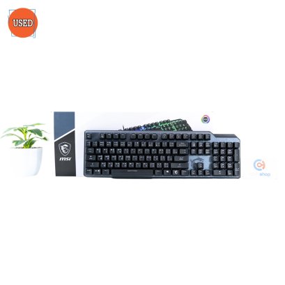 KEYBOARD (คีย์บอร์ด) MSI VIGOR GK50 ELITE KAILH BLUE (BLUE SWITCH) (RGB LED) P17134