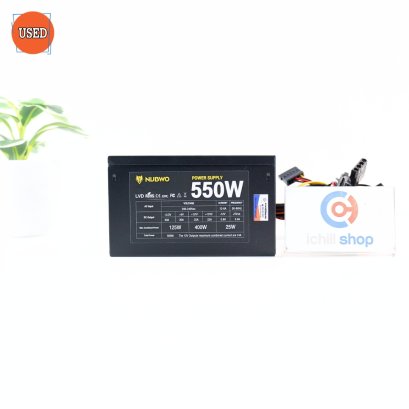 POWER SUPPLY (พาวเวอร์ซัพพลาย) NUBWO NPS-030 550W P14070