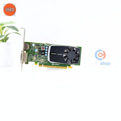 การ์ดจอ (VGA) NVIDIA QUADRO 600 1GB 1F DDR3 P16089