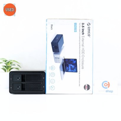 MULTIBAY (กล่องใส่ฮาร์ดดิสก์) ORICO 9528-U3 (BLACK) P15870
