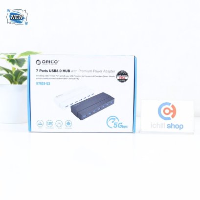 USB HUB (ยูเอสบีฮับ) ORICO H7928-U3-V1 HUB 7 PORTS USB 3.0 (ของใหม่) P15879