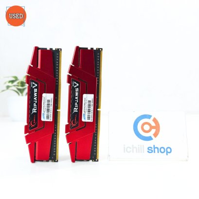 Ram (แรม) G.Skill Ripjaws V DDR4 8GB 2400MHz (4x2) No Box (ประกัน Advice LT) P08845