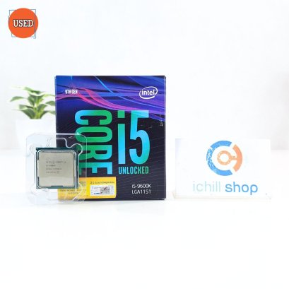 CPU (ซีพียู) INTEL CORE I5-9600K 3.70GHz P10060