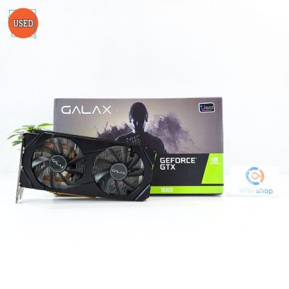 การ์ดจอ (VGA) GALAX GTX1660 6GB 2F 1-CLICK OC P12169