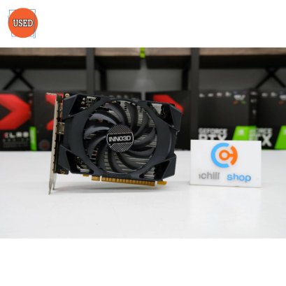 การ์ดจอ (VGA) INNO3D GTX1050TI 4GB 1F OC NO BOX P12727