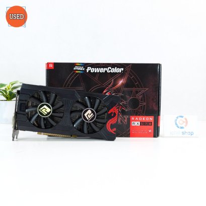 การ์ดจอ (VGA) POWERCOLOR RX470 4GB 2F P13918