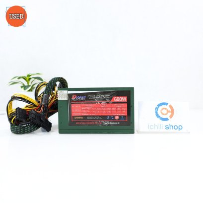 POWER SUPPLY (พาวเวอร์ซัพพลาย) DTECH PW008 600W P14112