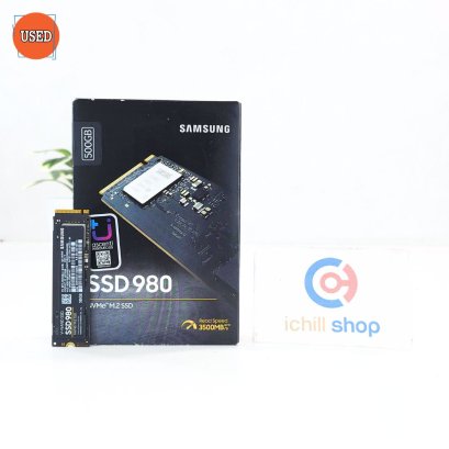 SSD (เอสเอสดี) SAMSUNG 980 500GB PCIE NVME M.2 2280 ประกัน ARC 10/2028 P14262