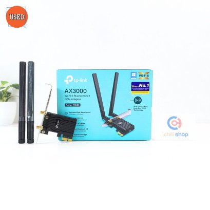 WIRELESS PCIE ADAPTER TP-LINK AX3000 DUAL BAND WIFI 6 BLUETOOTH 5.0 P14397